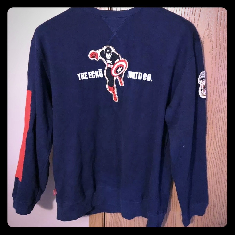 Ecko Captain America Vintage Sweater